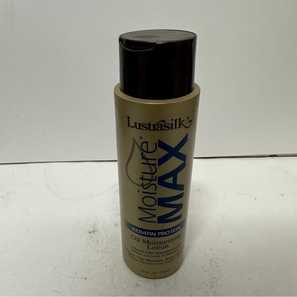 Lustrasilk Moisture Max Keratin Protein Oil Moisturizing Lotion 12 OZ